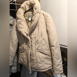 Chadwick’s Pale Gold Puffer Jacket- 785 $40 or $35 w/offer